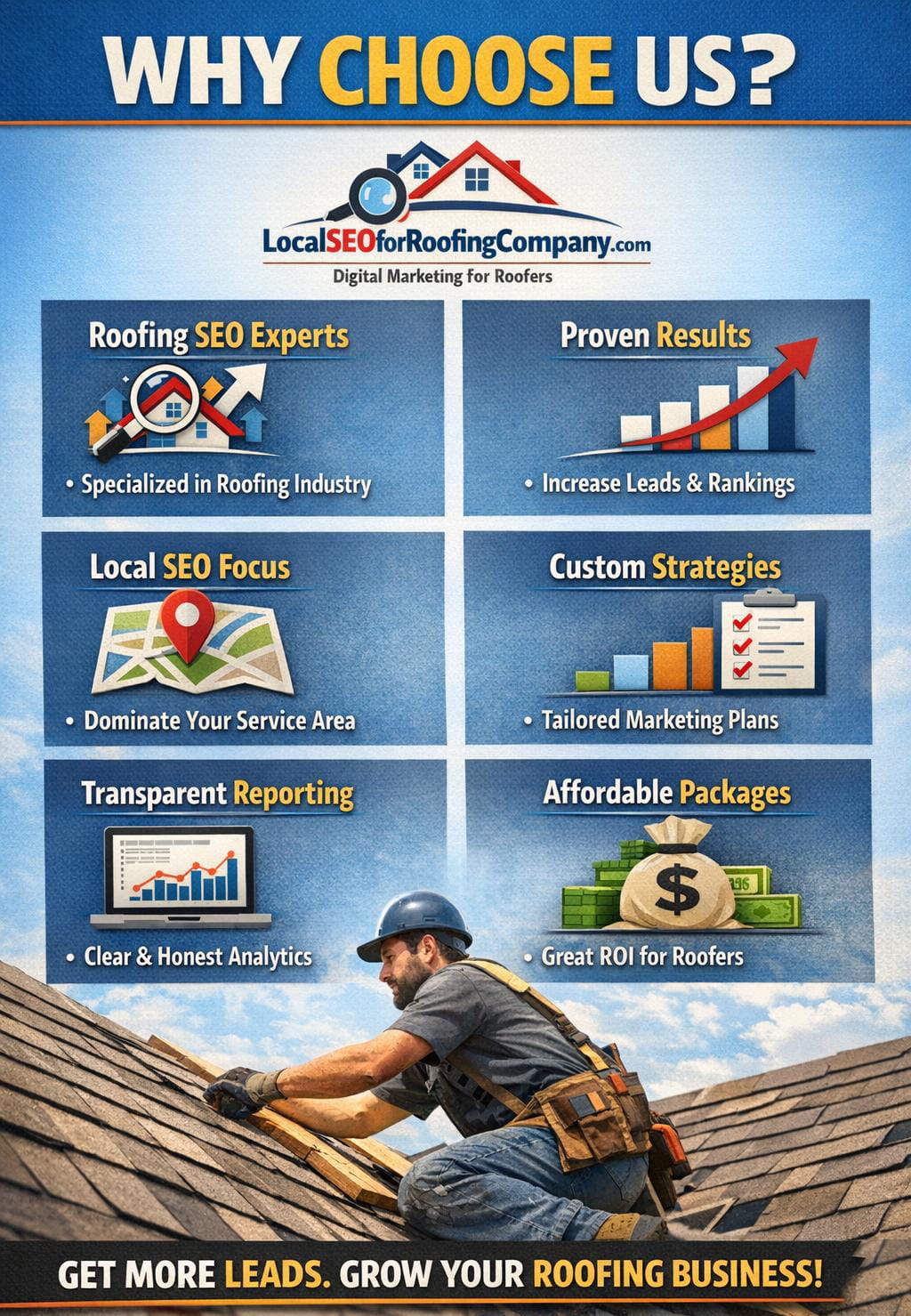 why choose local seo for roofing company